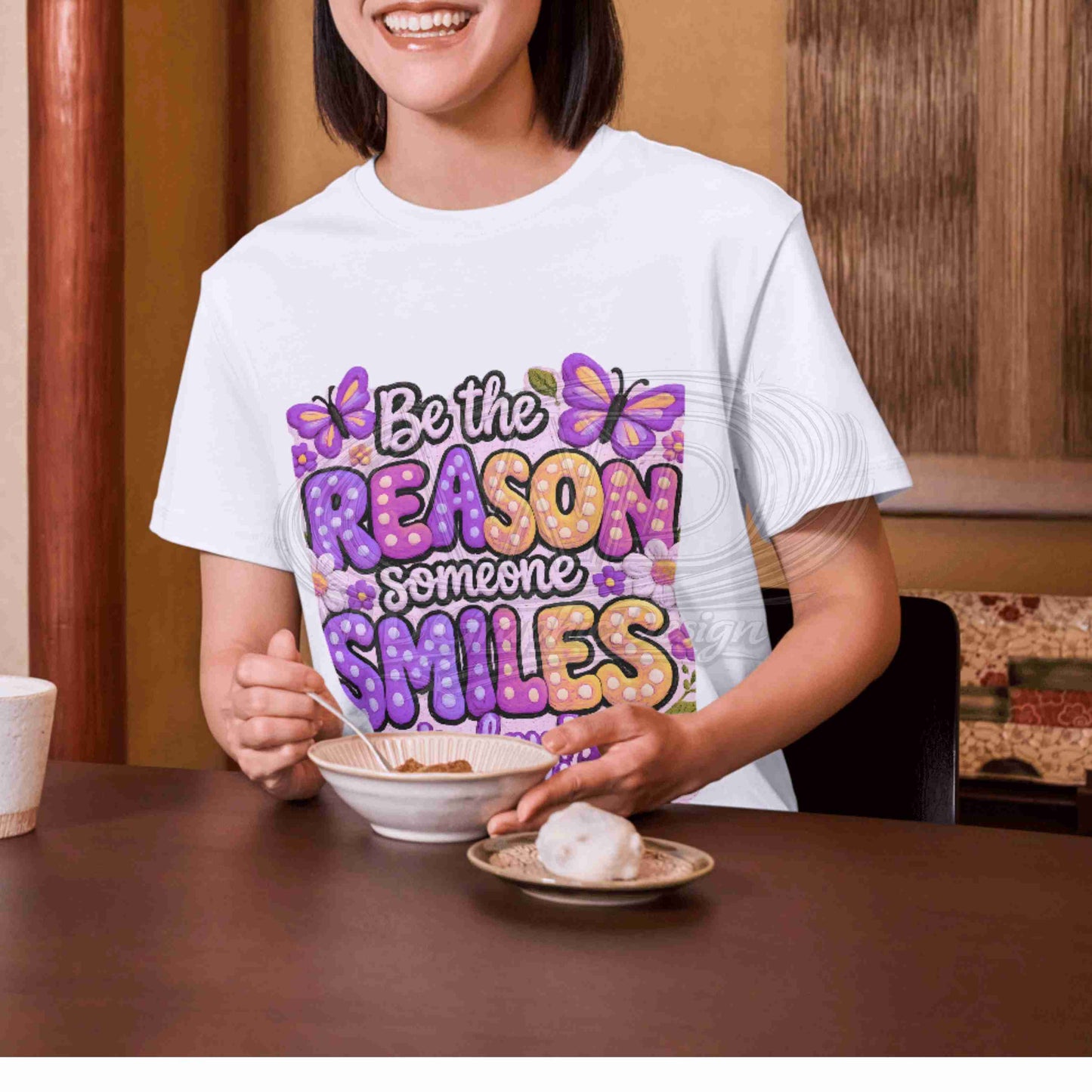 Faux Be the Reason Someone Smiles Today