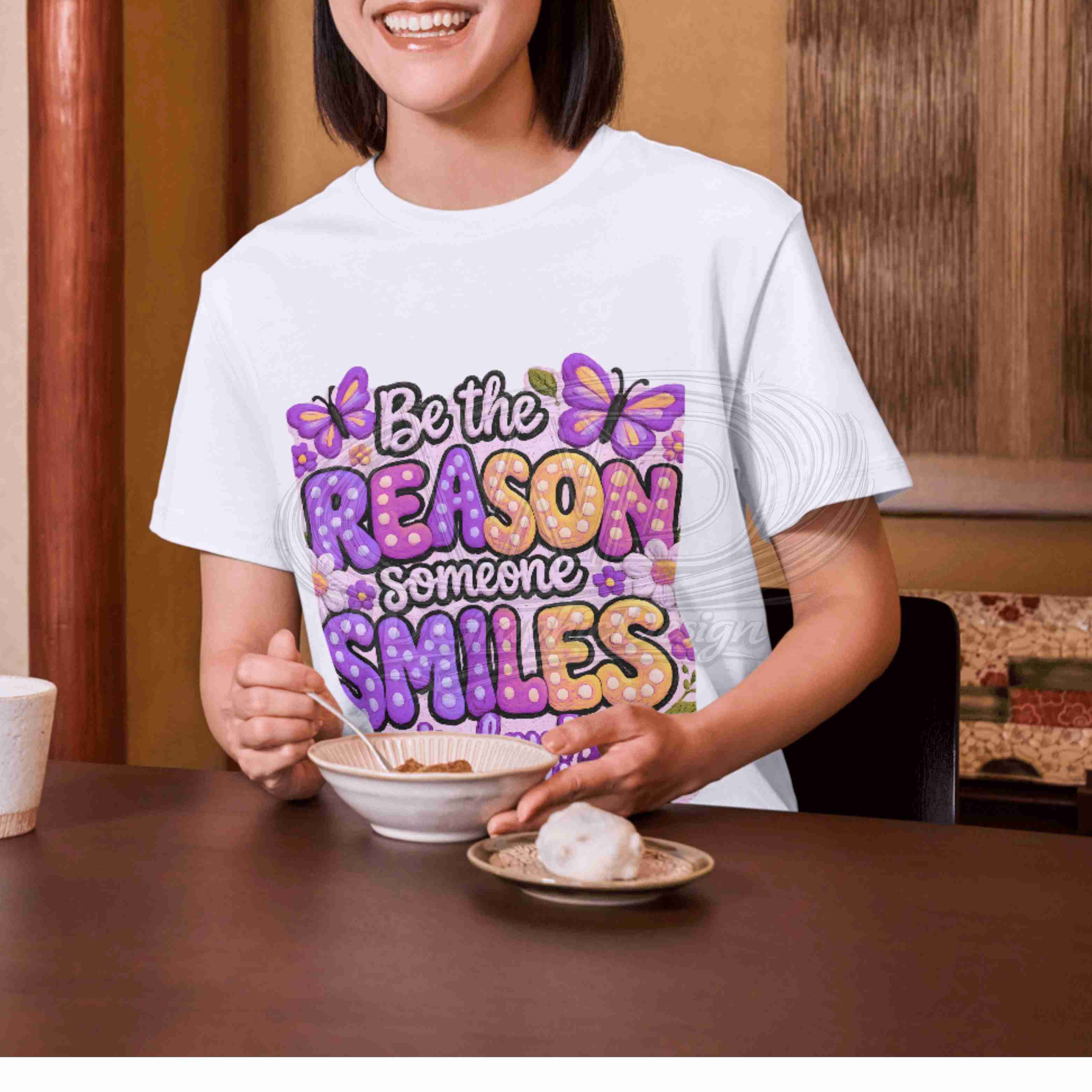 Faux Be the Reason Someone Smiles Today